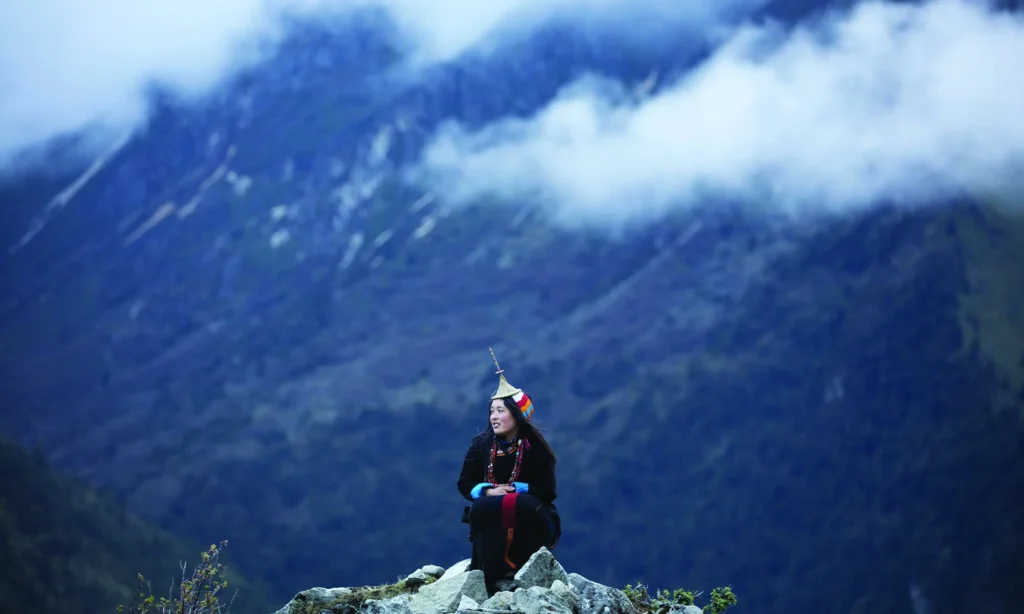 Himalayan mountains in Gasa