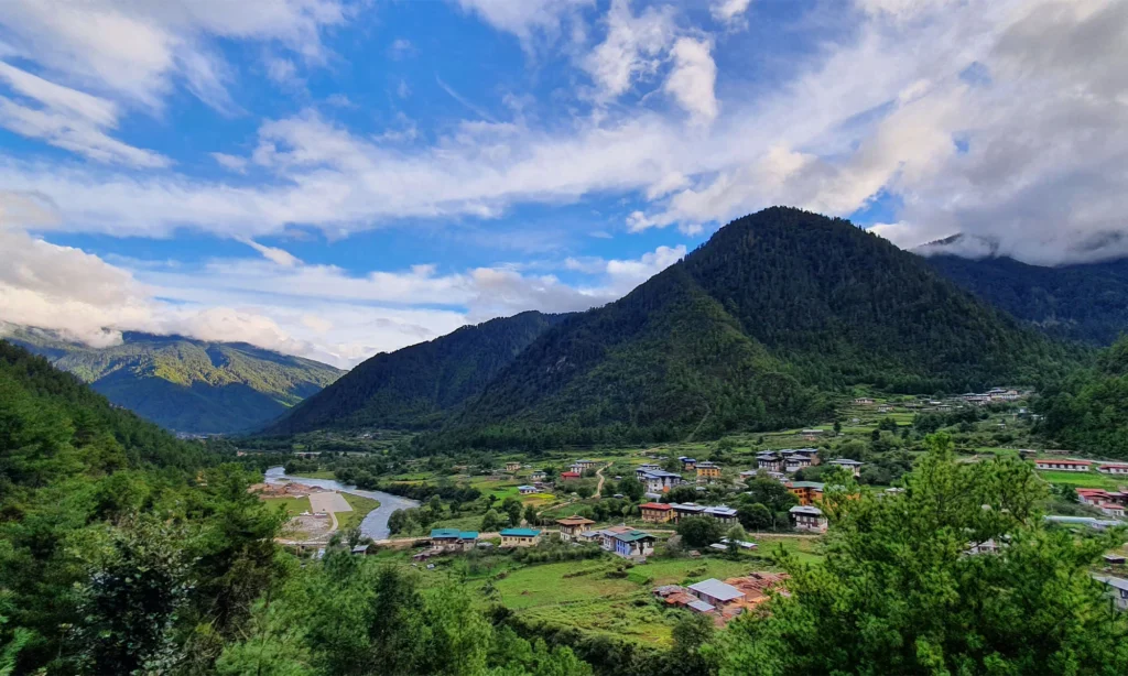 Haa Valley in western Bhutan