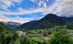 Haa Valley in western Bhutan