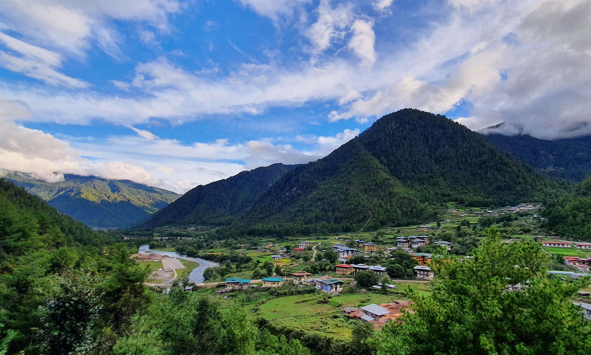Haa Valley in western Bhutan