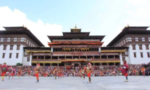 Tashichho Dzong in Thimphu